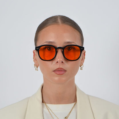 SAINT-TROPEZ NOIR / ORANGE